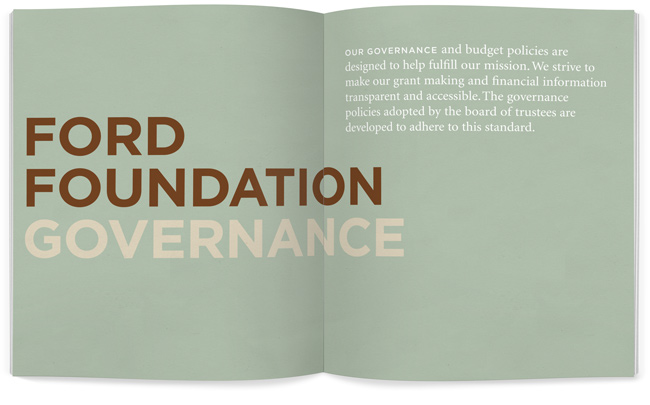Ford Foundation Annual Report